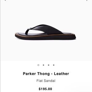 Rag&Bone Parker Thong Sandal size 39